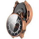 For OnePlus Watch 3 Electroplated TPU Full Coverage Watch Protective Case(Rose Gold) - 2