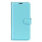 For vivo Y04 / Y29s Litchi Texture Horizontal Flip Leather Phone Case with Holder(Blue) - 2