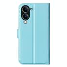 For vivo Y04 / Y29s Litchi Texture Horizontal Flip Leather Phone Case with Holder(Blue) - 3