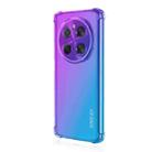 For Honor Magic7 ENKAY Hat-Prince Gradient Airbag TPU Phone Case(Purple Blue) - 1