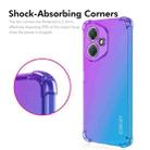 For Honor 400 ENKAY Hat-Prince Gradient Airbag TPU Phone Case(Purple Blue) - 2