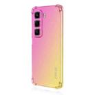 For Infinix Hot 50 Pro ENKAY Hat-Prince Gradient Airbag TPU Phone Case(Pink Gold) - 1