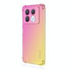 For Infinix Note 40 Pro 4G ENKAY Hat-Prince Gradient Airbag TPU Phone Case(Pink Gold) - 1