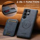For Samsung Galaxy S23 Ultra 5G Suteni M5 Magnetic Card Bag MagSafe Leather Phone Case(Blue) - 2