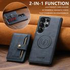 For Samsung Galaxy S24 Ultra 5G Suteni M4 Magnetic Card Bag MagSafe Leather Phone Case(Blue) - 2
