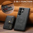 For Samsung Galaxy S23 Ultra 5G Suteni M4 Magnetic Card Bag MagSafe Leather Phone Case(Black) - 2
