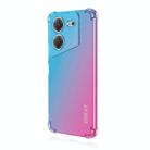 For Tecno Pova 5 4G ENKAY Hat-Prince Gradient Airbag TPU Phone Case(Blue Pink) - 1