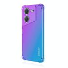 For Tecno Pova 5 4G ENKAY Hat-Prince Gradient Airbag TPU Phone Case(Purple Blue) - 1