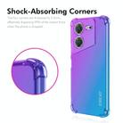 For Tecno Pova 5 4G ENKAY Hat-Prince Gradient Airbag TPU Phone Case(Purple Blue) - 2