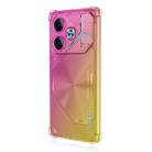 For Tecno Pova 6 5G ENKAY Hat-Prince Gradient Airbag TPU Phone Case(Pink Gold) - 1