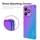 For Tecno Spark 20 / Spark Go 2024 ENKAY Hat-Prince Gradient Airbag TPU Phone Case(Pink Gold) - 2