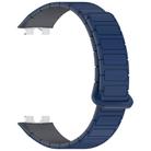 For Huawei Watch Band 10 / 10 NFC I-Shaped Magnetic Silicone Watch Band(Blue Grey) - 3