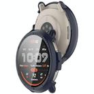 For Amazfit Active 2 A2437 Tempered Film Integrated PC Watch Protective Case(Ink Blue) - 3