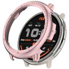 For Amazfit Active 2 A2437 Half Coverage PC Hollow Watch Protective Case(Rose Pink) - 1