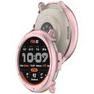 For Amazfit Active 2 A2437 Half Coverage PC Hollow Watch Protective Case(Rose Pink) - 3