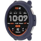 For Amazfit Active 2 A2437 Half Coverage PC Hollow Watch Protective Case(Midnight Blue) - 2