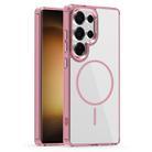 For Samsung Galaxy S23 Ultra 5G Star Shield Thin Circle MagSafe Phone Case(Pink) - 1