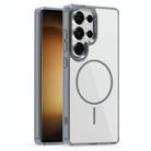 For Samsung Galaxy S23 Ultra 5G Star Shield Thin Circle MagSafe Phone Case(Gray) - 1