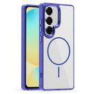For Samsung Galaxy S24 FE 5G Star Shield Thin Circle MagSafe Phone Case(Blue) - 1