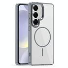 For Samsung Galaxy S24 5G Star Shield Thin Circle MagSafe Phone Case(Gray) - 1
