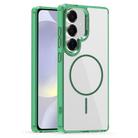 For Samsung Galaxy S24+ 5G Star Shield Thin Circle MagSafe Phone Case(Green) - 1