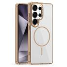 For Samsung Galaxy S24 Ultra 5G Star Shield Thin Circle MagSafe Phone Case(Desert Gold) - 1