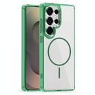 For Samsung Galaxy S25 Ultra 5G Star Shield Thin Circle MagSafe Phone Case(Green) - 1