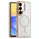 For Samsung Galaxy A15 5G Star Shield Thin Circle MagSafe Phone Case(Desert Gold) - 1