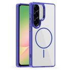 For Samsung Galaxy A56 Star Shield Thin Circle MagSafe Phone Case(Blue) - 1