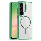 For Samsung Galaxy A56 Star Shield Thin Circle MagSafe Phone Case(Green) - 1