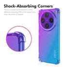 For vivo X200 ENKAY Hat-Prince Gradient Airbag TPU Phone Case(Purple Blue) - 2