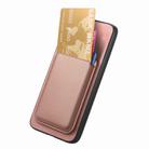 For OnePlus Ace 5 / 5 Pro Retro Magsafe Card Bag PU Back Cover Phone Case(Pink) - 3