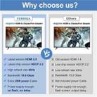 HD2 Video Streaming Gaming HDMI 2.0b to DisplayPort 1.4 Adapter 4K 60Hz/HDCP 2.3 Converter - 3