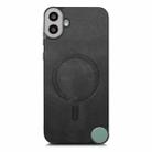 For Nothing CMF Phone 1 Retro Magsafe Magnetic PU Back Cover Phone Case(Black) - 2
