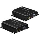 D15 / D16 Dual Fiber LC Interface KVM Fiber Optic Extender HDMI Fiber Optic Extender, Plug:EU Plug - 1