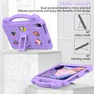 For Urao Jeazans OC101 / C107 Android 2024 Handle Kickstand Children EVA Shockproof Tablet Case(Light Purple) - 3