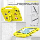 For Urao Jeazans OC101 / C107 Android 2024 Handle Kickstand Children EVA Shockproof Tablet Case(Yellow) - 3