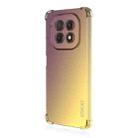 For Realme GT 7 5G ENKAY Hat-Prince Gradient Airbag TPU Phone Case(Purple Gold) - 1