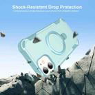 For iPhone 11 Yingcai Gears MagSafe Holder Shockproof Phone Case(Blue) - 2