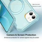 For iPhone 11 Yingcai Gears MagSafe Holder Shockproof Phone Case(Blue) - 3