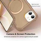 For iPhone 11 Yingcai Gears MagSafe Holder Shockproof Phone Case(Brown) - 3