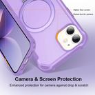 For iPhone 12 Yingcai Gears MagSafe Holder Shockproof Phone Case(Purple) - 3