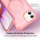 For iPhone 12 Yingcai Gears MagSafe Holder Shockproof Phone Case(Pink) - 3