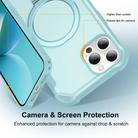 For iPhone 12 Pro Yingcai Gears MagSafe Holder Shockproof Phone Case(Blue) - 3
