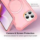 For iPhone 12 Pro Max Yingcai Gears MagSafe Holder Shockproof Phone Case(Pink) - 3