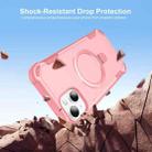 For iPhone 13 Pro Yingcai Gears MagSafe Holder Shockproof Phone Case(Pink) - 2