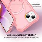 For iPhone 13 Pro Yingcai Gears MagSafe Holder Shockproof Phone Case(Pink) - 3