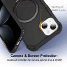 For iPhone 13 Pro Yingcai Gears MagSafe Holder Shockproof Phone Case(Black) - 3