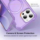 For iPhone 16 Pro Yingcai Gears MagSafe Holder Shockproof Phone Case(Purple) - 3