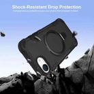 For iPhone 16e Yingcai Gears MagSafe Holder Shockproof Phone Case(Black) - 2
